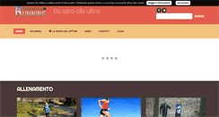 Desktop Screenshot of obiettivorunning.com